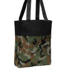 BG404 Port Authority® Colorblock Tote Mltry Camo/Blk