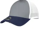 NE1080 New Era® Vintage Mesh Cap in Dp nvy/grey/wh