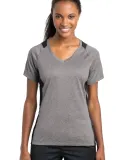 LST361 Sport-Tek® Ladies Heather Colorblock Conte VH/Black