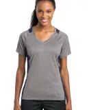 LST361 Sport-Tek® Ladies Heather Colorblock Conte VH/True Navy