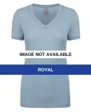 Next Level 6044 Ladies Poly/Cotton V ROYAL