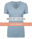 Next Level 6044 Ladies Poly/Cotton V LIGHT ORANGE