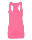 Next Level 6633 The Jersey Racerback Tank HOT PINK