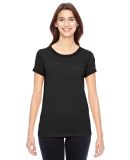 Alternative Apparel 01913E Womens Eco Ringer Tee * ECO BLACK