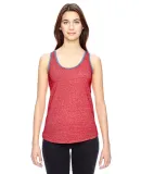 Alternative Apparel 01910E Ladies Eco Ringer Tank EC MCK ENG RED