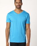 MC1047 Cotton Heritage Men's Chicago Cotton V Neck in Turquoise