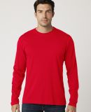 MC1144 Cotton Heritage Men's Indy Long Sleeve Tee in Team red