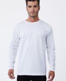 MC1144 Cotton Heritage Men's Indy Long Sleeve Tee White