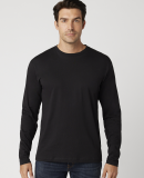 MC1144 Cotton Heritage Men's Indy Long Sleeve Tee in Black
