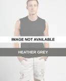 MC1890 Cotton Heritage Men's Muscle Tank HEATHER GREY