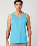 MC1790 Cotton Heritage Men's St. Louis Tank in Pacific blue