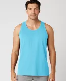 MC1790 Cotton Heritage Men's St. Louis Tank in Pacific blue