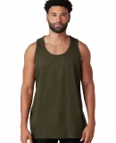 MC1790 Cotton Heritage Men's St. Louis Tank in Olive (discontinued)