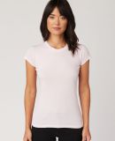 LC1025 Cotton Heritage Juniors Crew Neck Tee in Light pink (discontinued)
