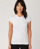 LC1025 Cotton Heritage Juniors Crew Neck Tee in White (discontinued)