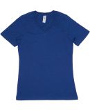 HC1125 Cotton Heritage Womens V Neck T Shirts in Blue depths (discontinued)