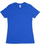 HC1025 Womens Cotton Crew Neck Tee Team Royal