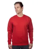 M2450 Cotton Heritage Boston Crew Neck Pullover Red