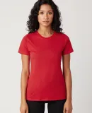 LC1026 Cotton Heritage Juniors Boyfriend Tee Red (Discontinued)