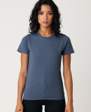 LC1026 Cotton Heritage Juniors Boyfriend Tee in Shale blue hthr (discontinued)