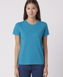 LC1026 Cotton Heritage Juniors Boyfriend Tee in Teal blue hthr (discontinued)