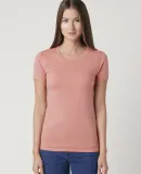 LC1026 Cotton Heritage Juniors Boyfriend Tee Dusty Rose