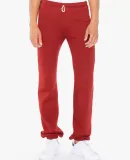 American Apparel SAF400W Unisex Flex Fleece Sweatpants Cranberry