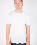 MC134 White Modal Cotton T-Shirt Front View