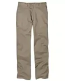 Dickies Workwear WP314 8 oz.  Relaxed Fit Cotton Flat Front Pant KHAKI _36