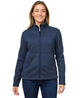 Marmot M16250 Ladies' Drop Line Fleece Jacket in Artic navy hthr