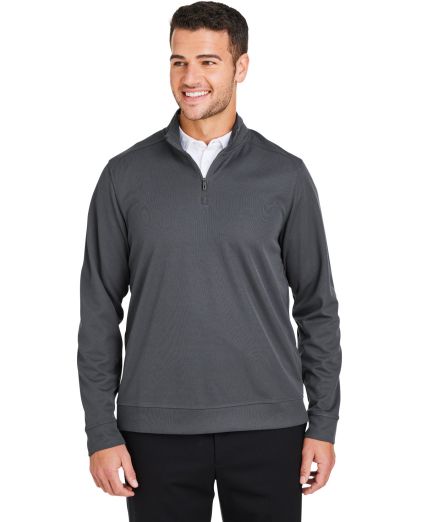 North End NE412 Men's Express Tech Performance Qua in Carbon