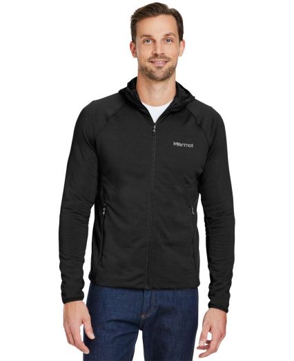 Marmot M15383 Men's Leconte Full-Zip Hooded Jacket in Black