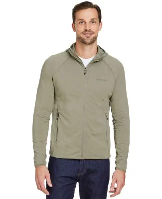 Marmot M15383 Men's Leconte Full-Zip Hooded Jacket in Vetiver