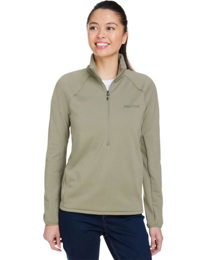 Marmot M15391 Ladies' Leconte Half-Zip in Vetiver