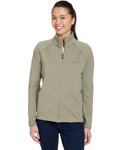 Marmot M15392 Ladies' Leconte Fleece Jacket in Vetiver