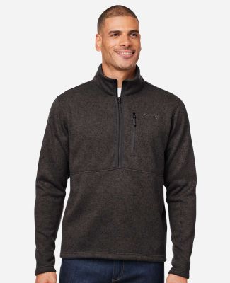 Marmot M16221 Men's Drop Line Half-Zip Jacket in Black heather