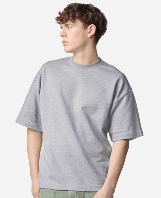American Apparel BR2101 Women's Baby Rib Tank in Heather grey