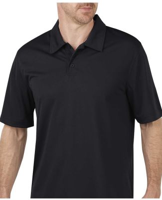 Dickies LS405 Unisex Industrial Performance Polo Without Pocket BLACK