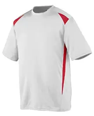 Augusta Sportswear 1050 Premier Performance T-Shirt White/ Red