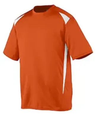 Augusta Sportswear 1050 Premier Performance T-Shirt Orange/ White