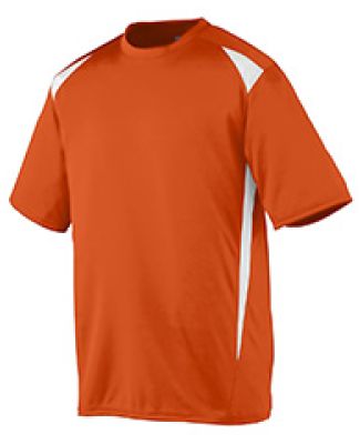 Augusta Sportswear 1051 Youth Premier Crew Orange/ White