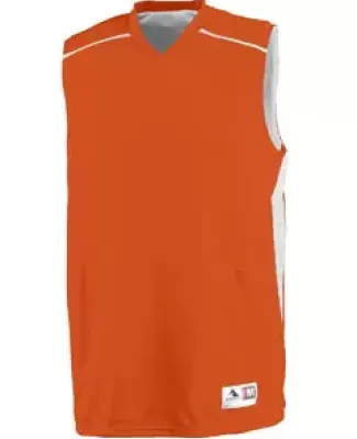 Augusta Sportswear 1171 Youth Slam Dunk Jersey Orange/ White