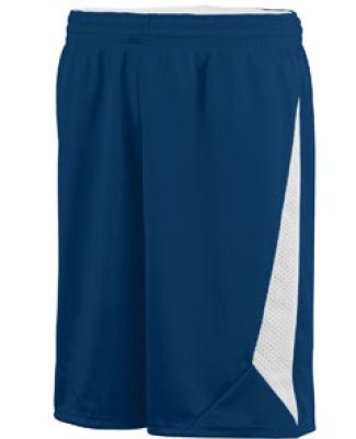 Augusta Sportswear 1176 Youth Slam Dunk Short Navy/ White