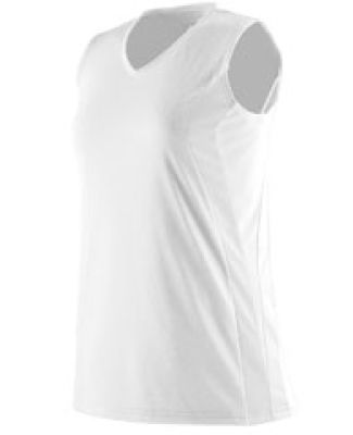 Augusta Sportswear 1235 Women's Triumph Jersey White/ White