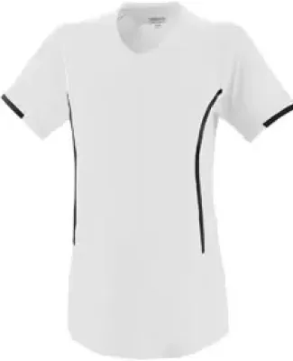 Augusta Sportswear 1270 Women's Heat Jersey White/ Black