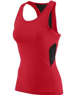 Augusta Sportswear 1282 Women's Inspiration Jersey Red/ Black