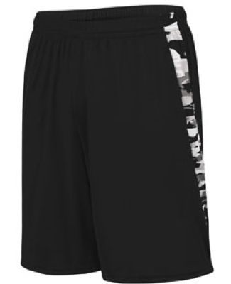 Augusta Sportswear 1432 Mod Camo Training Short Black/ Black Mod