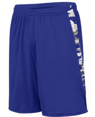 Augusta Sportswear 1432 Mod Camo Training Short Purple/ Purple Mod