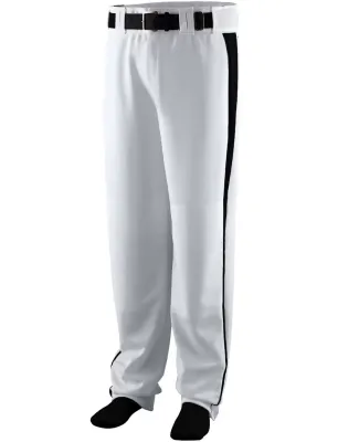 Augusta Sportswear 1466 Youth Triple Play Baseball/Softball Pant Silver Grey/ Black