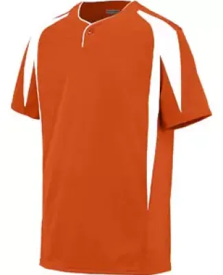 Augusta Sportswear 1546 Youth Flyball Jersey Orange/ White